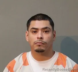 Mugshot of Fernando Albert Tellez-Moreno booked in Franklin County, Texas on April 2, 2026