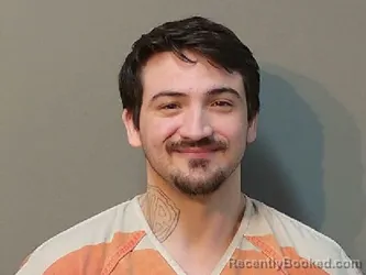 Mugshot of Tristan Lee Wheeler booked in Franklin County, Texas on March 19, 2026