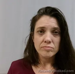 Mugshot of Melissa Ann Jones booked in Barbour County, West Virginia on April 16, 2026