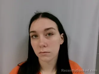 Mugshot of Nevaeh Paige Bennett booked in Barbour County, West Virginia on August 6, 2026