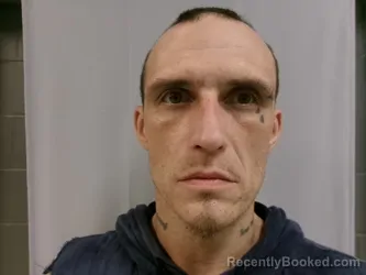 Mugshot of Shane Donovan Humphreys booked in Barbour County, West Virginia on April 14, 2026