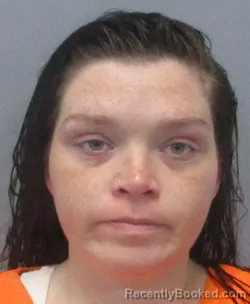 Mugshot of Allie May Rose booked in Berkeley County, West Virginia on April 23, 2026