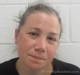 Mugshot of Andrea Renay Kaval booked in Berkeley County, West Virginia on May 5, 2026