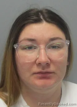 Mugshot of Amelia Sue Rickard booked in Berkeley County, West Virginia on August 28, 2026