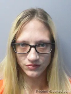 Mugshot of Brieanna Nicole Hummer booked in Berkeley County, West Virginia on April 8, 2026