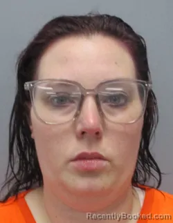 Mugshot of Brandi Renee Householder booked in Berkeley County, West Virginia on April 17, 2026