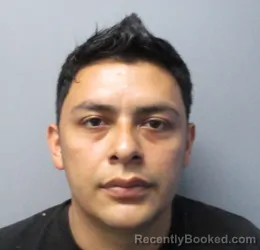 Mugshot of Carlos Antonio Coreas-Turcios booked in Berkeley County, West Virginia on August 26, 2026