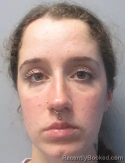 Mugshot of Chalee Johanna Blankenship booked in Berkeley County, West Virginia on September 27, 2026