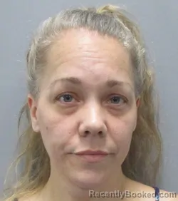 Mugshot of Christina Maria-Lara Lee booked in Berkeley County, West Virginia on August 22, 2026