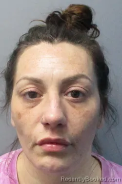 Mugshot of Courtney Paige Cordell booked in Berkeley County, West Virginia on April 2, 2026