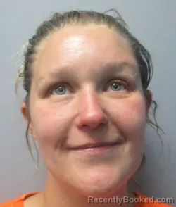 Mugshot of Danielle Fawn Souders booked in Berkeley County, West Virginia on July 3, 2026