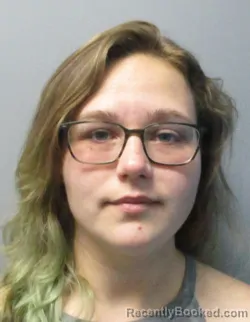 Mugshot of Destiny Mary Mercer booked in Berkeley County, West Virginia on March 22, 2026