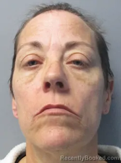 Mugshot of Eliza Dawn Fishel booked in Berkeley County, West Virginia on March 27, 2026