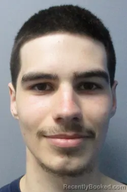 Mugshot of Ethan Lobo Mitchell booked in Berkeley County, West Virginia on April 3, 2026