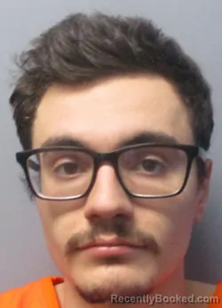 Mugshot of Gabriel Stephen Gallourakis booked in Berkeley County, West Virginia on March 29, 2026