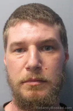 Mugshot of Hunter Wayne Hershberger booked in Berkeley County, West Virginia on March 27, 2026