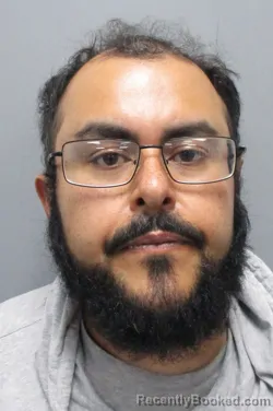 Mugshot of Juan Gabriel Guerrero booked in Berkeley County, West Virginia on August 11, 2026