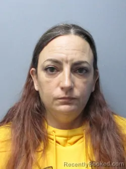 Mugshot of Kristin Leigh Conway booked in Berkeley County, West Virginia on March 19, 2026