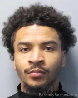 Mugshot of Micah Charles Govan-Johnson booked in Berkeley County, West Virginia on March 31, 2026