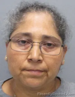 Mugshot of Ma De Lourdes Fuentes-Mejia booked in Berkeley County, West Virginia on March 31, 2026