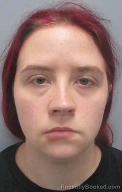 Mugshot of Megan Grace Collis booked in Berkeley County, West Virginia on May 5, 2026