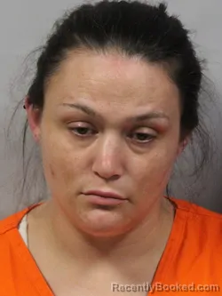 Mugshot of Megan Robin Casas booked in Berkeley County, West Virginia on May 7, 2026
