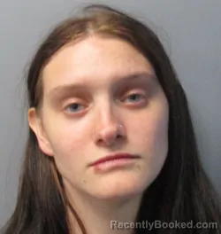 Mugshot of Mikala Rae Keck booked in Berkeley County, West Virginia on June 9, 2026