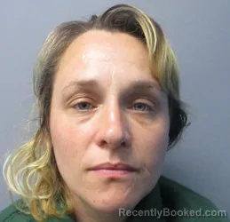 Mugshot of Olga Batrgeja Kowiatkowska booked in Berkeley County, West Virginia on June 13, 2026