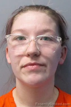 Mugshot of Raven Nichole Wolford booked in Berkeley County, West Virginia on March 27, 2026