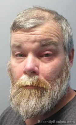 Mugshot of Stephen Baxter booked in Berkeley County, West Virginia on March 19, 2026