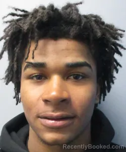 Mugshot of Tykean Jamal Johnson booked in Berkeley County, West Virginia on April 8, 2026