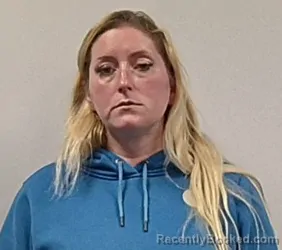 Mugshot of Laura Ashley Barnes booked in Berkeley County, West Virginia on September 22, 2026