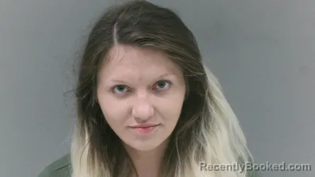 Mugshot of Allison Rose Thompson booked in Boone County, West Virginia on October 6, 2026