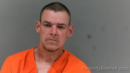 Mugshot of Clark David Cassady booked in Boone County, West Virginia on April 12, 2026