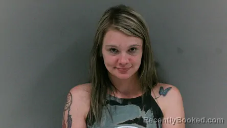 Mugshot of Destiny Dawn Lovejoy booked in Boone County, West Virginia on June 30, 2026
