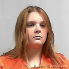 Mugshot of Danielle Gillispie booked in Boone County, West Virginia on October 13, 2026