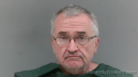Mugshot of Dallas Lee Henderson booked in Boone County, West Virginia on October 10, 2026