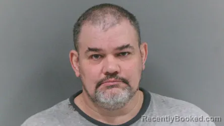 Mugshot of Eric John Hubbard booked in Boone County, West Virginia on October 9, 2026