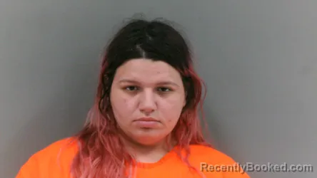 Mugshot of Elizabeth Nicole Jones booked in Boone County, West Virginia on August 21, 2026