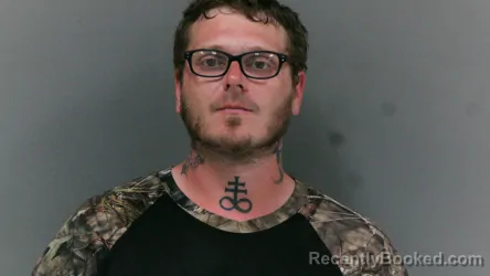 Mugshot of Glenn Allen Warner booked in Boone County, West Virginia on April 4, 2026