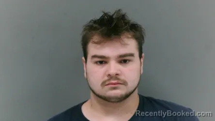 Mugshot of Gage Grayson Hayes booked in Boone County, West Virginia on August 11, 2026