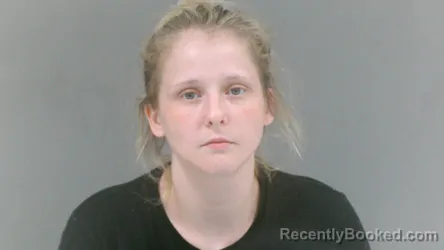 Mugshot of Halea Michelle Paige Ferguson booked in Boone County, West Virginia on July 11, 2026