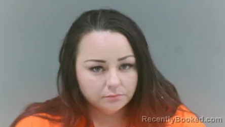 Mugshot of Harley Nicole Mullins booked in Boone County, West Virginia on July 8, 2026