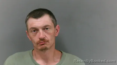 Mugshot of Jonathan Homer Adkins booked in Boone County, West Virginia on August 11, 2026
