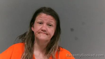 Mugshot of Jodi Lee Shamblin booked in Boone County, West Virginia on April 18, 2026