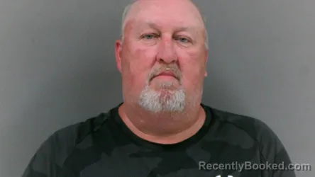 Mugshot of Johnny Lee Thompson booked in Boone County, West Virginia on August 21, 2026