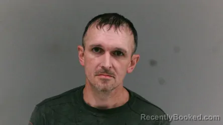 Mugshot of Joshua Paul Lane booked in Boone County, West Virginia on April 9, 2026