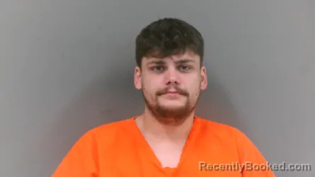 Mugshot of Kaleb James Meadows booked in Boone County, West Virginia on September 23, 2026