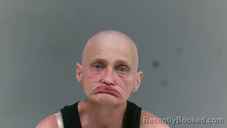 Mugshot of Leslie Marie Thompson booked in Boone County, West Virginia on April 10, 2026