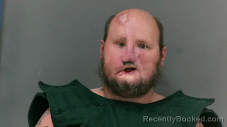 Mugshot of Richard Lee Pritchard booked in Boone County, West Virginia on April 3, 2026